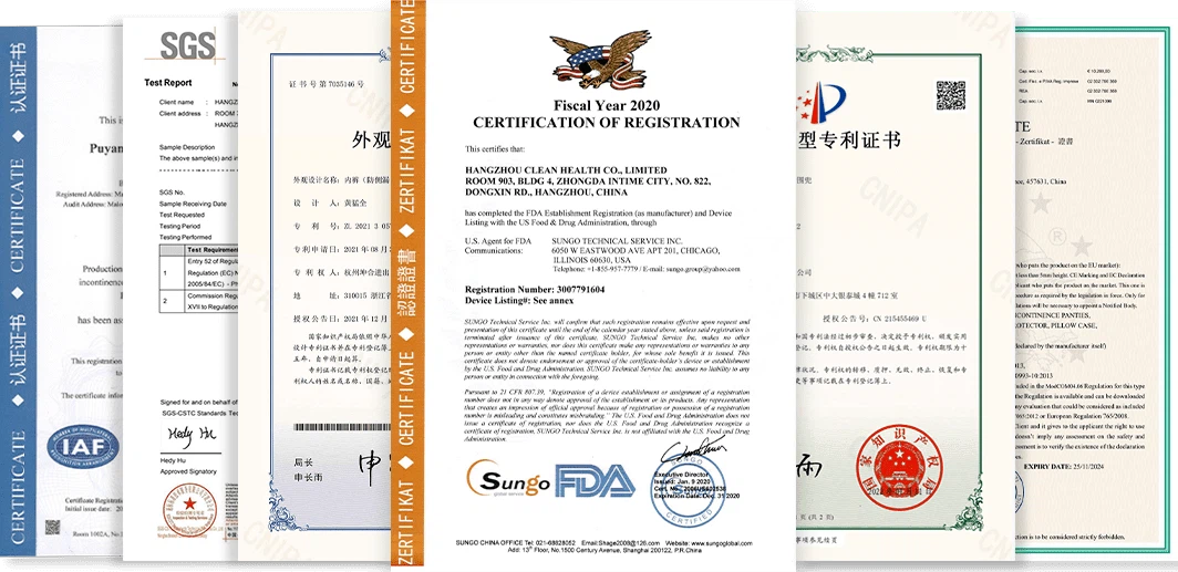 Our Certificate